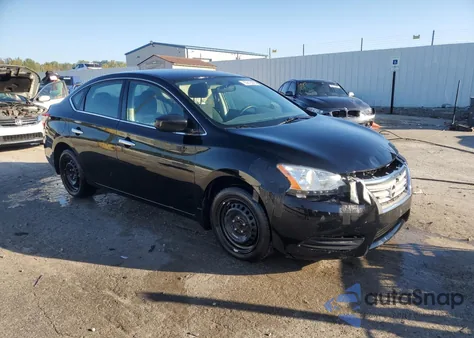 2014 Nissan Sentra S z USA, uszkodzony, nr VIN 3N1AB7AP2EY288073